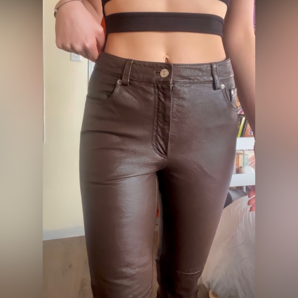 Leather pants